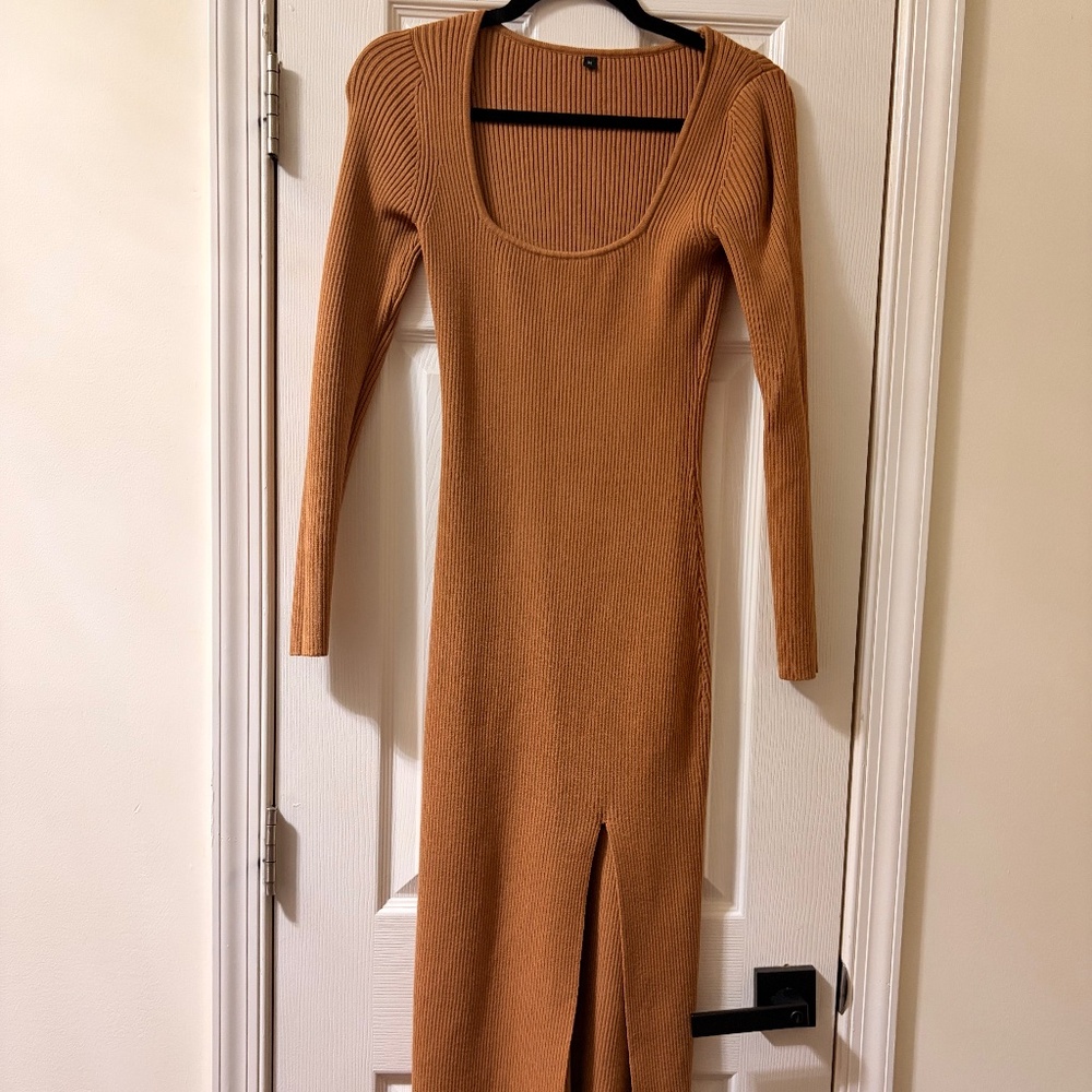 Knitted bodycon dress